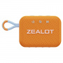 ZEALOT S75 bezdrátový Bluetooth reproduktor - oranžový