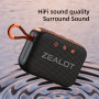 ZEALOT S75 bezdrátový Bluetooth reproduktor - šedý