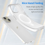 Matný průsvitný kryt s MagSafe pro iPhone 16 Plus - bílý