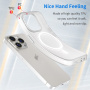 Matný průsvitný kryt s MagSafe pro iPhone 16 Pro Max - bílý