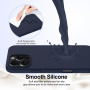 Silikonový kryt s MagSafe pro iPhone 16 Pro Max - tmavě modrý