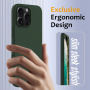 Silikonový kryt s MagSafe pro iPhone 16 Pro Max - tmavě zelený