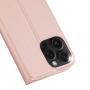 DUX DUCIS Skin Pro flipové pouzdro pro iPhone 16 Pro - růžovozlaté