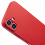 Ochranný kryt se šňůrkou pro iPhone 16 Plus - červený