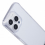 Transparentní kryt se šňůrkou pro iPhone 16 Pro - černý