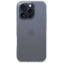 Transparentní kryt z měkkého plastu pro iPhone 16 Pro Max - čirý