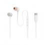 JBL Tune 310C sluchátka s konektorem USB-C - bílá