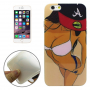 Ochranný kryt / obal s průhledným obvodovým rámečkem pro Apple iPhone 6S / 6 - sexy dívka s kšiltovkou