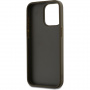DKNY Stack Logo kryt s poutkem pro iPhone 15 Pro - olivový