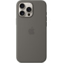 Originální Apple silikonový kryt s MagSafe pro iPhone 16 Pro Max - skálově šedý