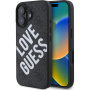Guess 4G Big Love Logo kryt s MagSafe pro iPhone 16 - šedý