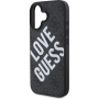 Guess 4G Big Love Logo kryt s MagSafe pro iPhone 16 - šedý