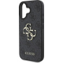 Guess 4G Metal Logo kryt pro iPhone 16 Plus - šedý