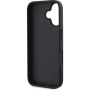 Guess 4G Metal Logo kryt pro iPhone 16 Plus - šedý