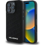 Karl Lagerfeld Quilted Pattern kryt pro iPhone 16 Pro - černý