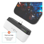 FIXED Zen 5 Plug-in kapesní powerbanka s integrovaným konektorem USB-C - 5 000 mAh - bílá