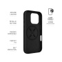 FIXED MagLeather kožený kryt s MagSafe pro iPhone 16 Pro - černý