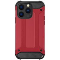 Super odolný "Armor" kryt pro iPhone 16 Pro - červený