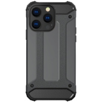 Super odolný "Armor" kryt pro iPhone 16 Pro - tmavě šedý