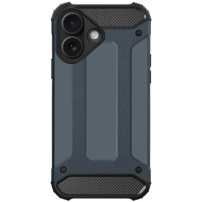 Super odolný "Armor" kryt pro iPhone 16 - tmavě modrý