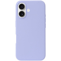 Silikonový kryt pro iPhone 16 - světle fialový