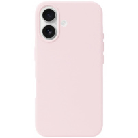 Silikonový kryt pro iPhone 16 - pískově růžový