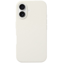 Silikonový kryt pro iPhone 16 - béžový