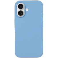 Silikonový kryt pro iPhone 16 - modrý