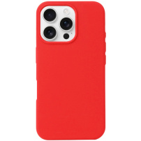Silikonový kryt pro iPhone 16 Pro - červený