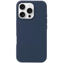 Silikonový kryt pro iPhone 16 Pro Max - tmavě modrý
