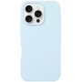 Silikonový kryt pro iPhone 16 Pro Max - světle modrý