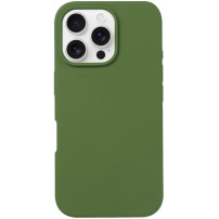 Silikonový kryt pro iPhone 16 Pro Max - olivový