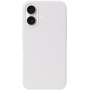Silikonový kryt s MagSafe pro iPhone 16 - bílý
