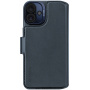 Decoded Detachable Wallet 2v1 odnímatelné flipové pouzdro pro iPhone 16 - tmavě modré