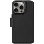 Decoded Detachable Wallet 2v1 odnímatelné flipové pouzdro pro iPhone 16 Pro - černé