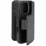Decoded Detachable Wallet 2v1 odnímatelné flipové pouzdro pro iPhone 16 Pro - černé