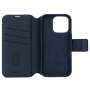 Decoded Detachable Wallet 2v1 odnímatelné flipové pouzdro pro iPhone 16 Pro - tmavě modré