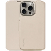 Decoded Detachable Wallet 2v1 odnímatelné flipové pouzdro pro iPhone 16 Pro Max - krémové