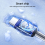 JOYROOM S-A42 Crystal Clear opletený nabíjecí a datový kabel - USB-A na USB-C - 1,2 m - černomodrý