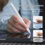 Wiwu Pencil A01 dotykové pero s bezdrátovým nabíjením a konektorem USB-C - bílé