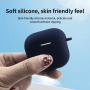 Ochranný silikonový obal s karabinou pro AirPods 4 / 5 - šedý