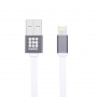 HAWEEL synchronizační a nabíjecí kabel s duálním 2v1 USB-A / Lightning / micro USB konektorem pro Apple a další zařízení - 1 m - bílý