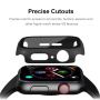 Metalické pouzdro s tvrzeným sklem pro Apple Watch 42mm (Series 10 / 11) - tmavě šedé