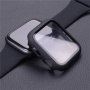 Metalické pouzdro s tvrzeným sklem pro Apple Watch 42mm (Series 10 / 11) - tmavě šedé