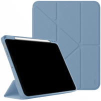 UNIQ Moven pouzdro s origami stojánkem a prostorem na Apple Pencil pro iPad Air 11" (2024-2026) - modré