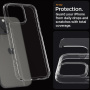 Spigen Crystal Hybrid transparentní kryt pro iPhone 16 Pro Max - čirý