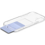 Spigen Crystal Slot transparentní kryt s kapsou na karty pro iPhone 16 - čirý