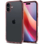 Spigen Ultra Hybrid transparentní kryt pro iPhone 16 - růžový