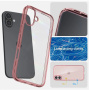 Spigen Ultra Hybrid transparentní kryt pro iPhone 16 - růžový