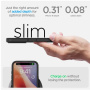 Spigen Ultra Hybrid matný transparentní kryt s barevným rámečkem pro iPhone 16 Plus - černý
